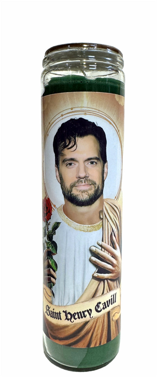 Saint Henry Cavill Prayer Candle