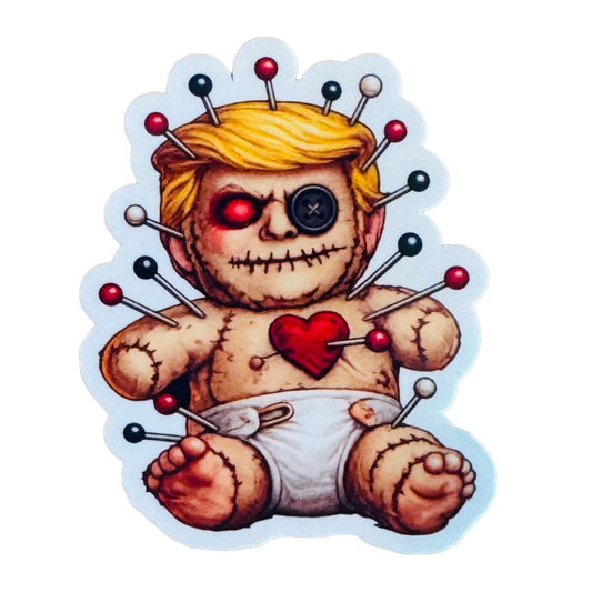 Trump Voodoo Sticker