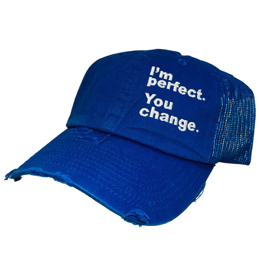 I'm Perfect You Change Cap