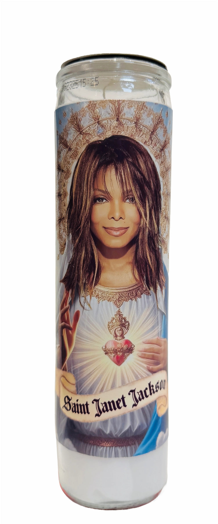 Saint Janet Jackson Candle