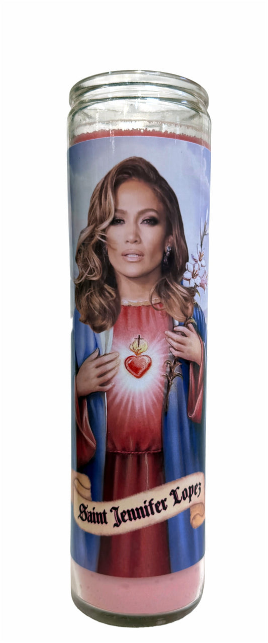 Saint Jennifer Lopez Candle