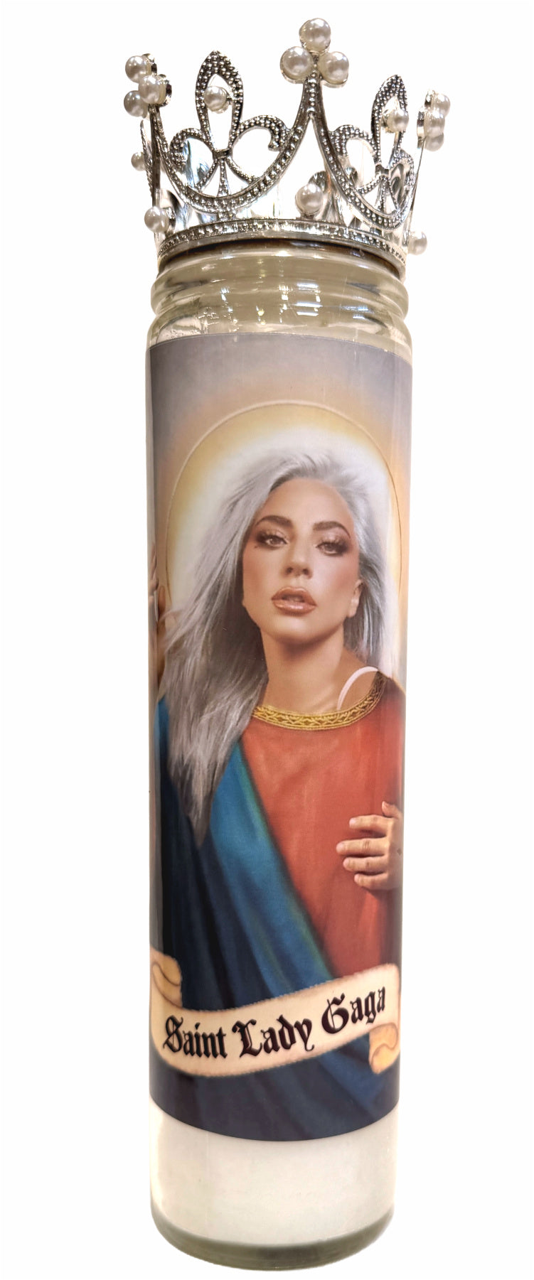 Saint Lady Gaga Candle