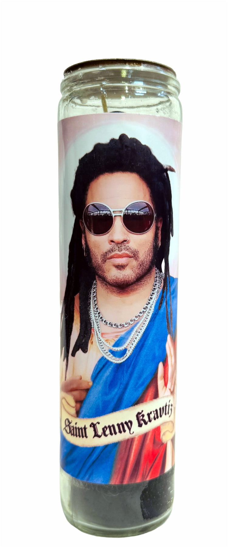 Saint Lenny Kravitz Candle