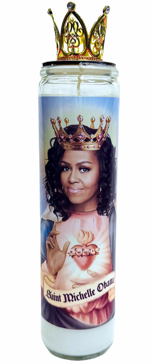 Saint Michelle Obama Candle