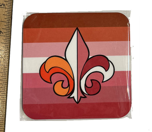 Lesbian Fleur-de-List Magnet