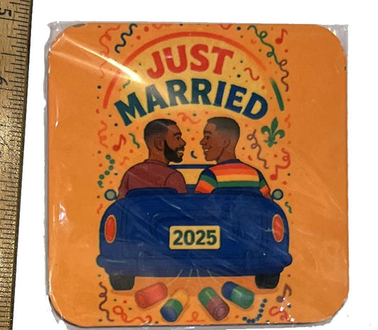 Just Married! Magnet