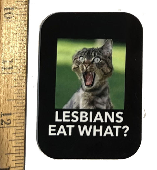 Lesbians Eat What? Magnet