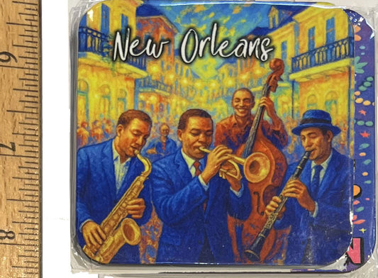 New Orleans Band Magnet