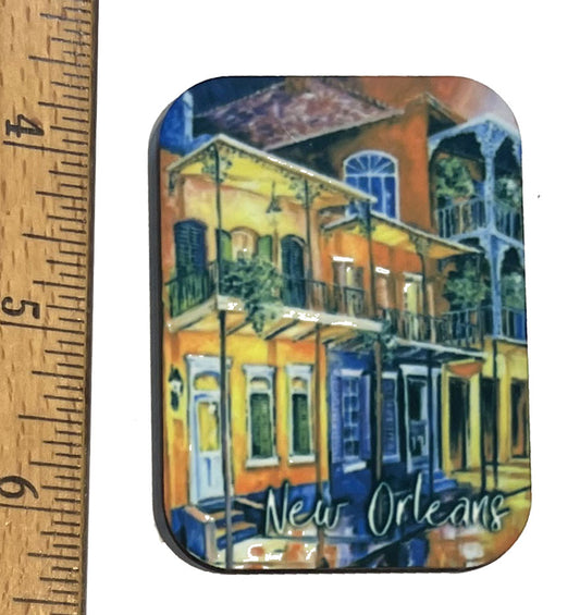 New Orleans at Night Magnet
