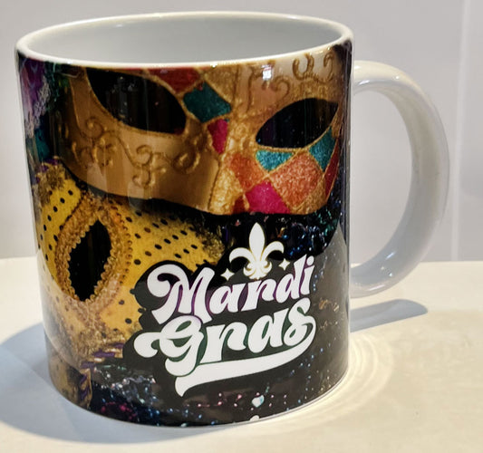 Mardi Gras Masks Mug