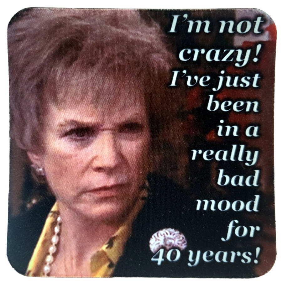 Ouiser Boudreaux Neoprene Coaster