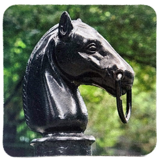 Hitching Post Neoprene Coaster