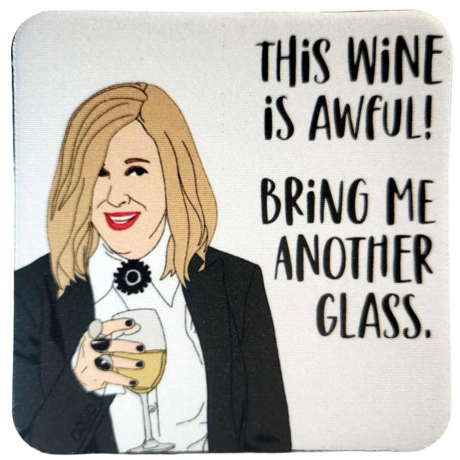 Moira Rose Neoprene Coaster