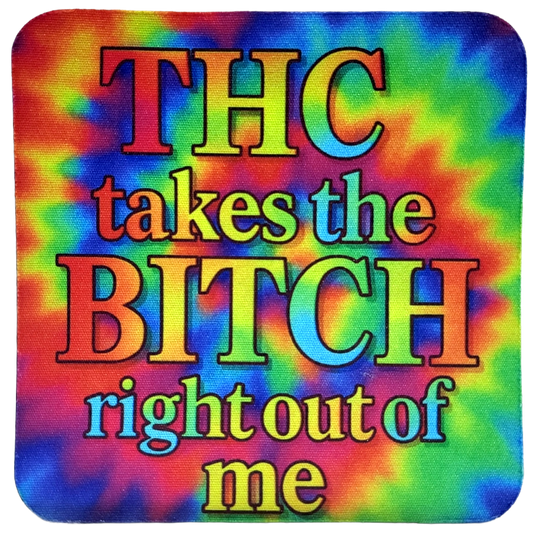 THC Neoprene Coaster