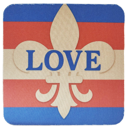 Transgender Love Neoprene Coaster