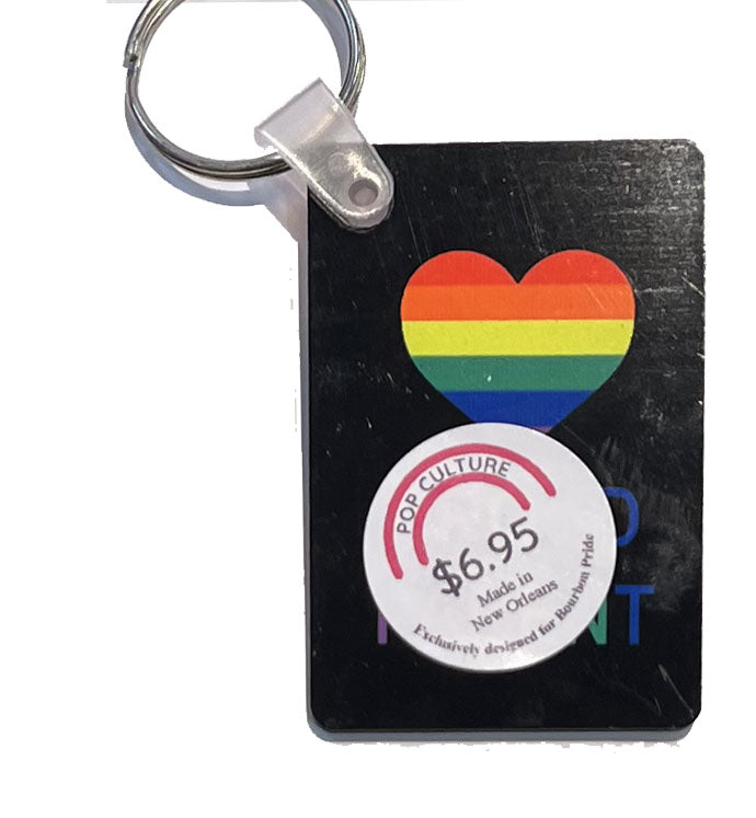 Proud Parent Plaque Keychain