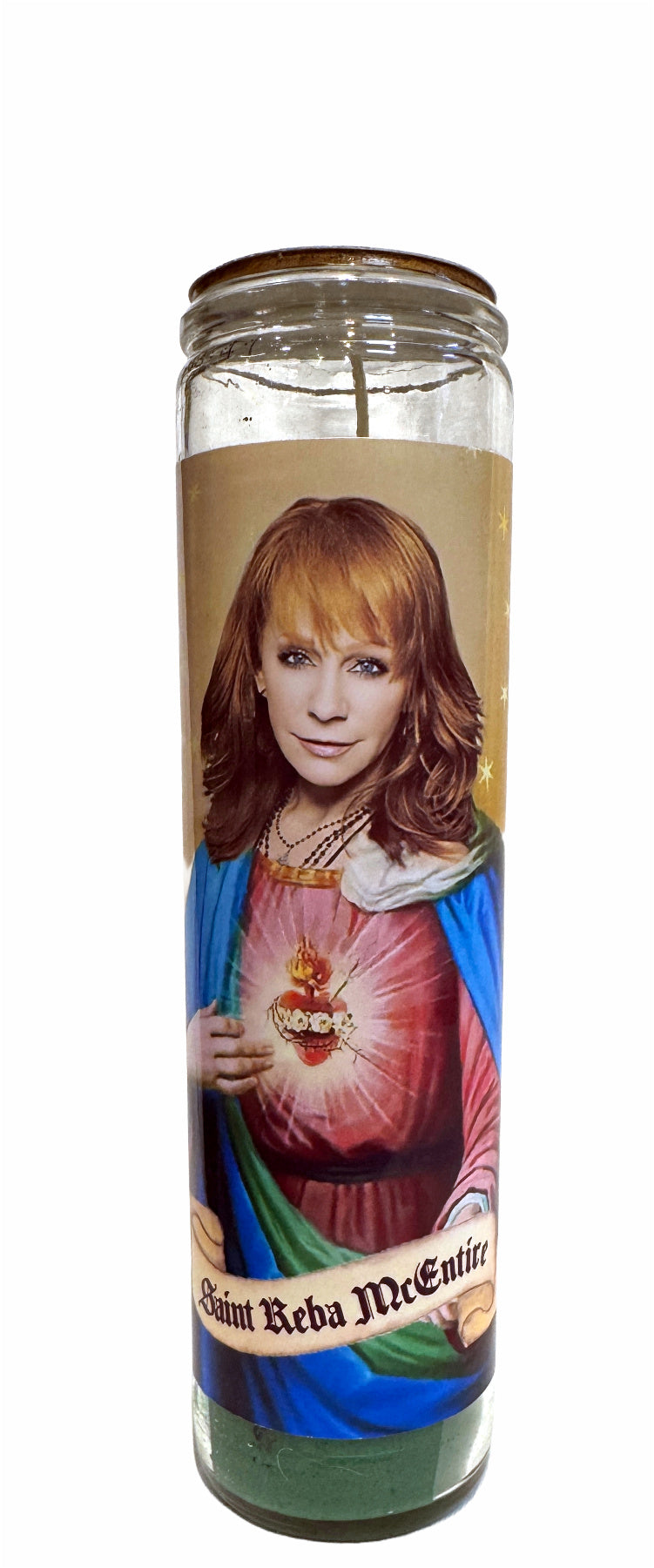 Saint Reba McEntire Candle