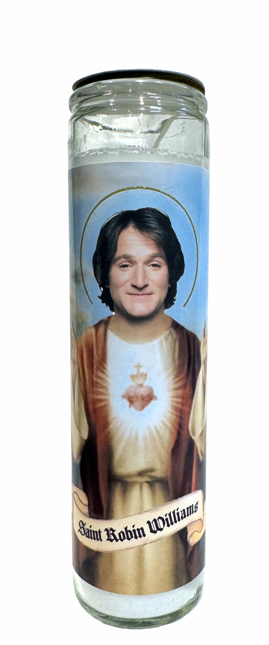 Saint Robin Williams Prayer Candle