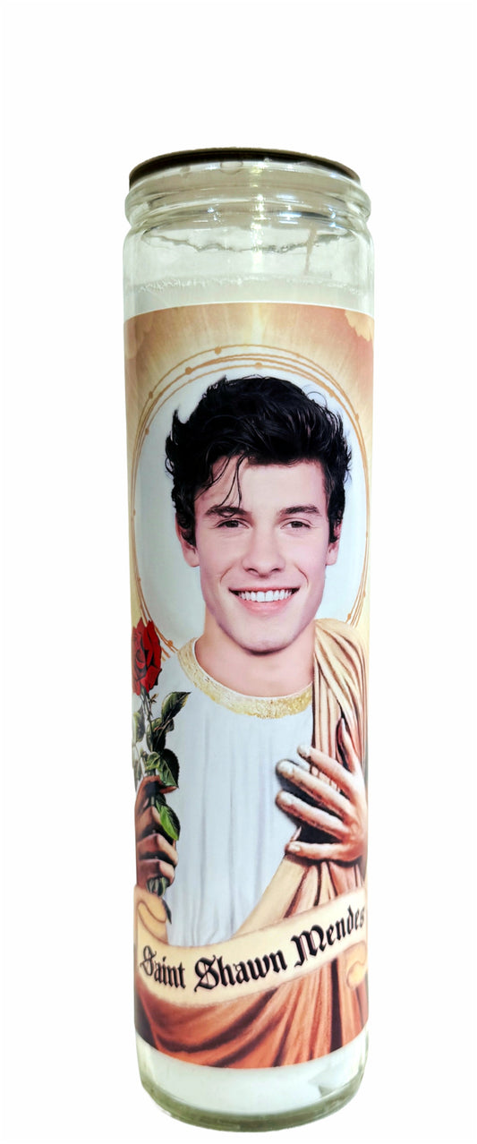 Saint Shawn Mendes Candle