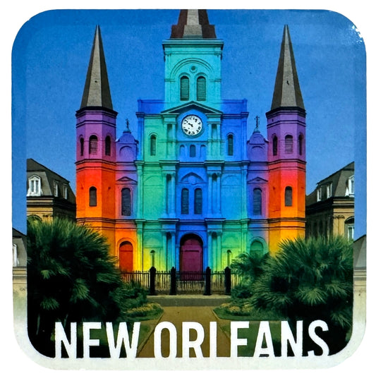 New Orleans Cathedral Magnet