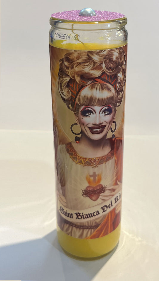 Saint Bianca Del Rio Candle