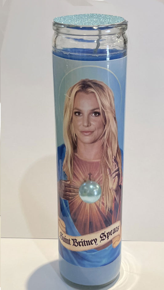 Saint Britney Spears Candle