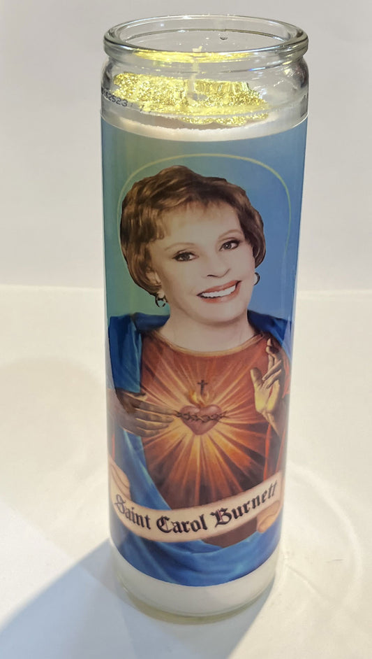 Saint Carol Burnett Candle