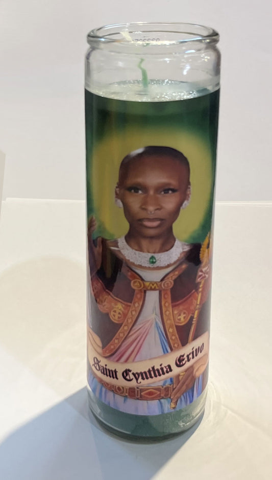 Saint Cynthia Erivo Candle