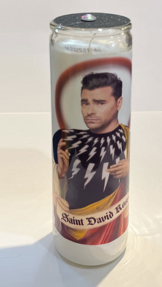 Saint David Rose Candle
