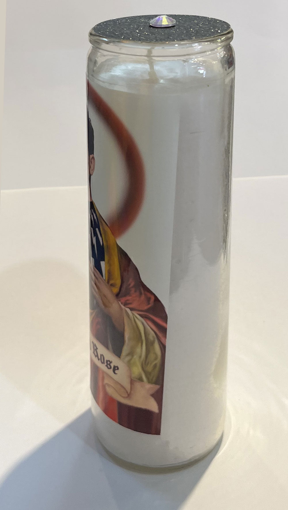 Saint David Rose Candle