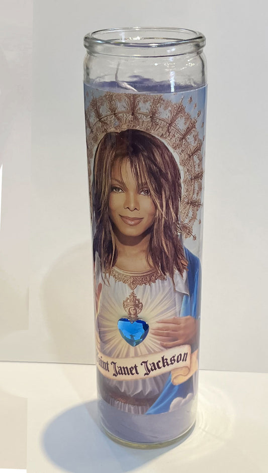 Saint Janet Jackson Candle