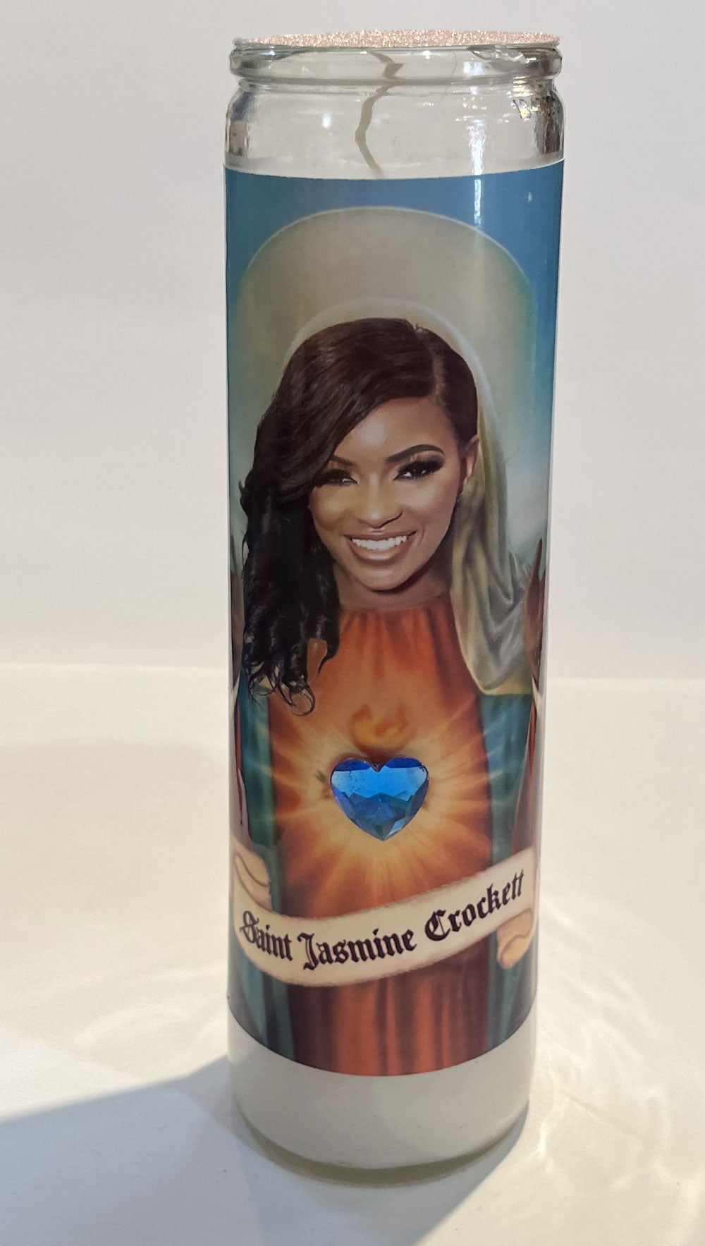 Saint Jasmine Crockett Candle