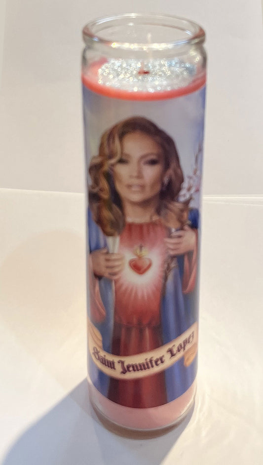 Saint Jennifer Lopex Candle