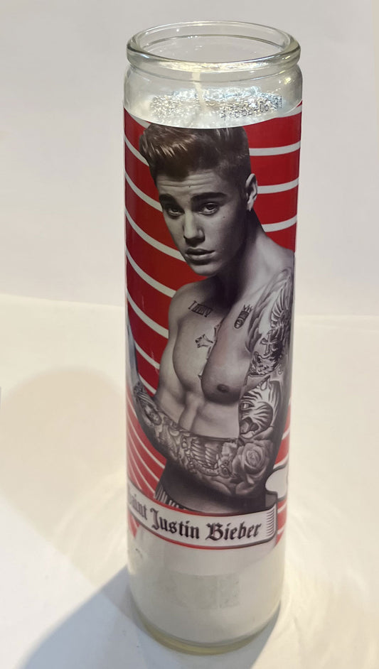 Saint Justin Bieber Candle