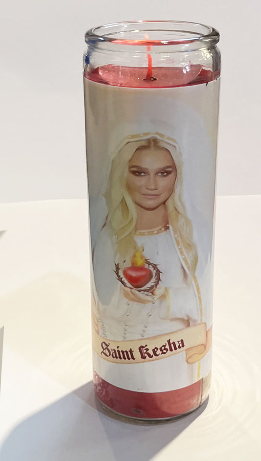 Saint Kesha Candle