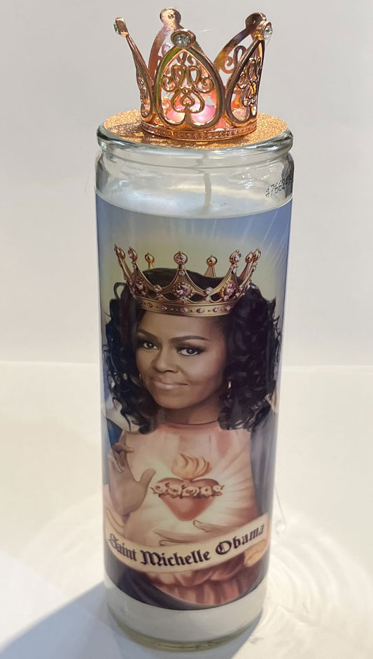 Saint Michelle Obama Candle