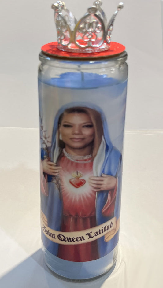 Saint Queen Latifah Candle