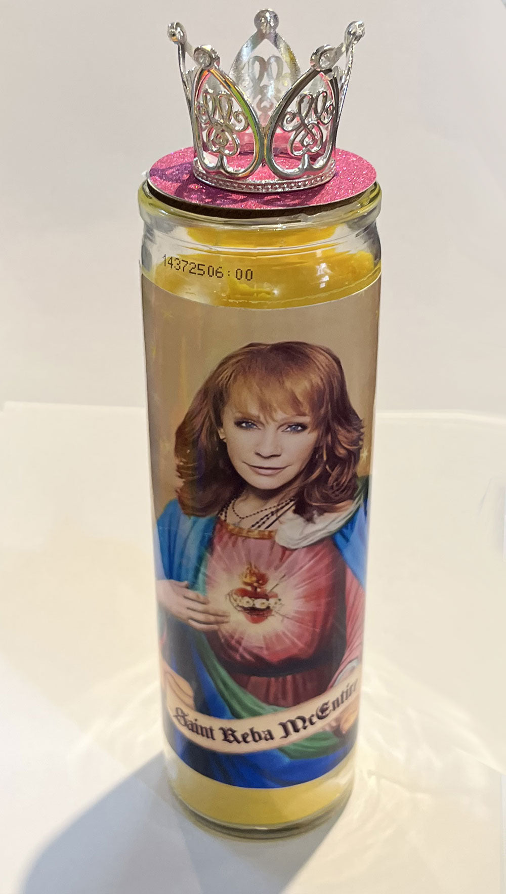 Saint Reba McEntire Candle
