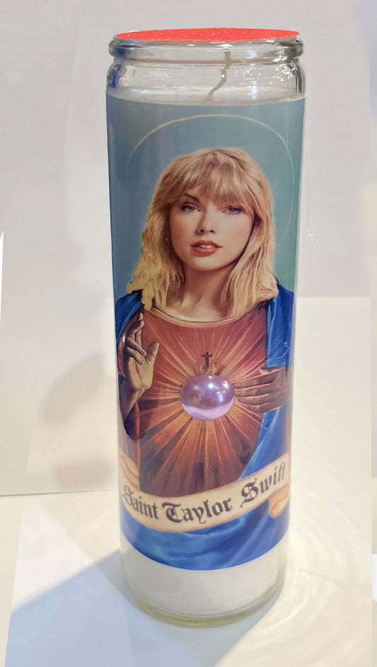 Saint Taylor Swift Candle