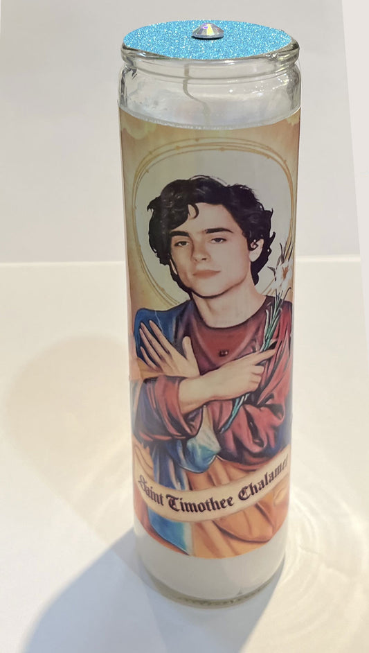 Saint Timothee Chalamet Candle
