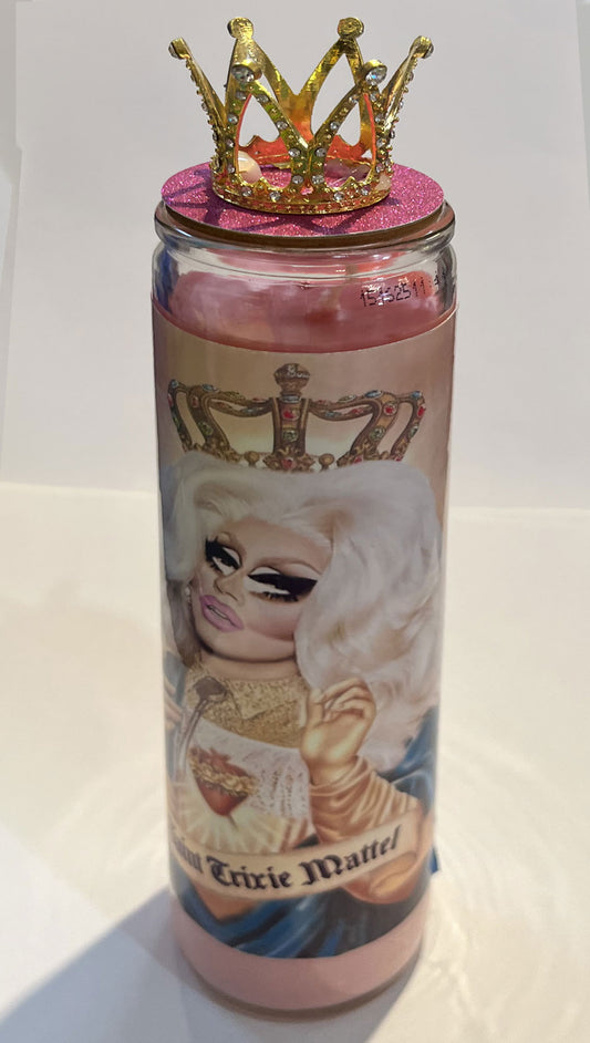 Saint Trixie Mattel Candle