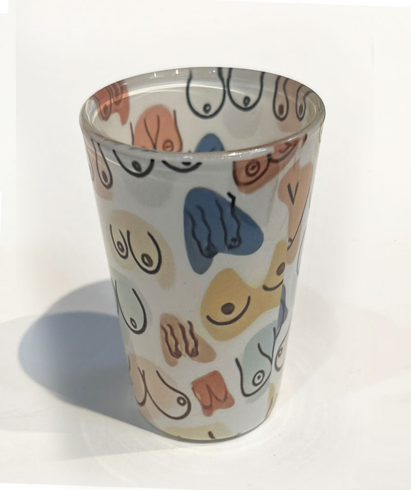 Boobies Shot Glass