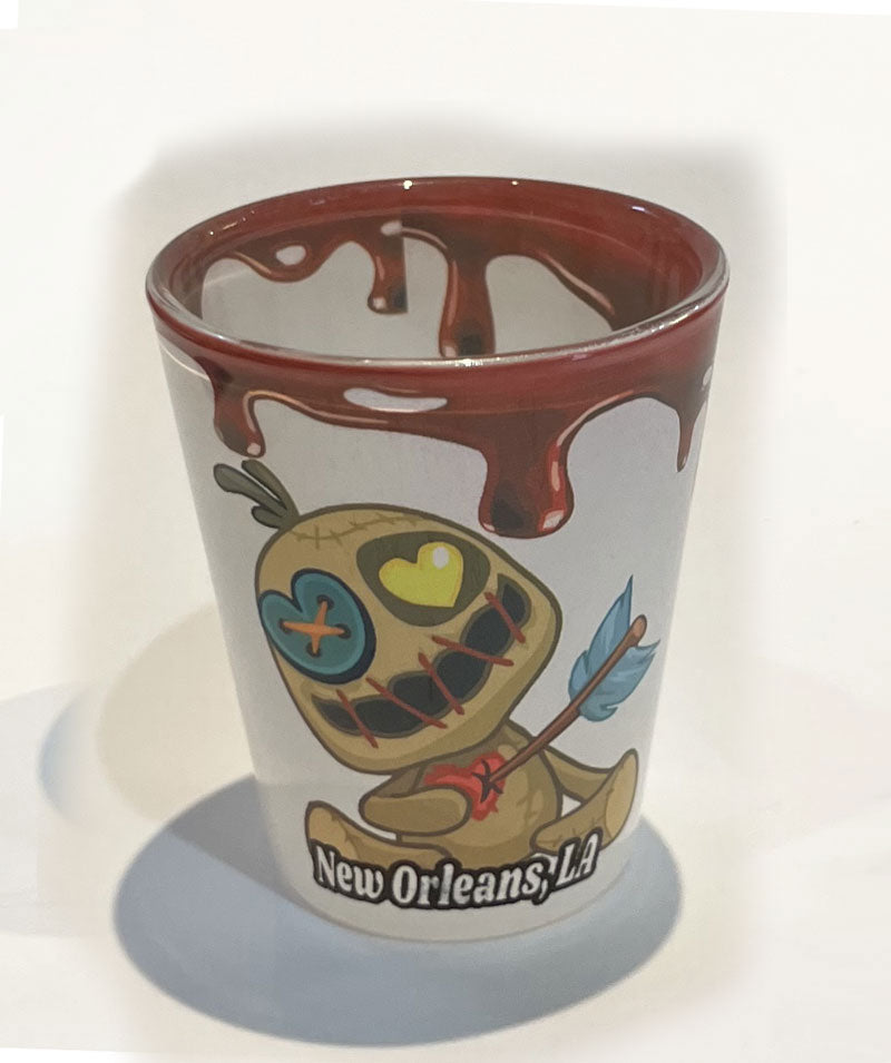 Voodoo Doll New Orleans Shot Glass
