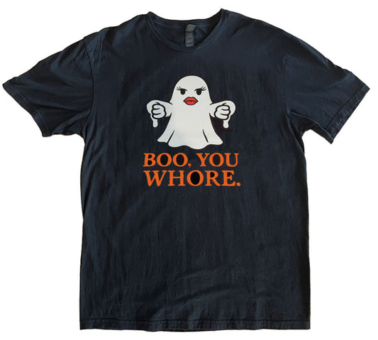 Boo You Whore Halloween Short-Sleeve T-Shirt