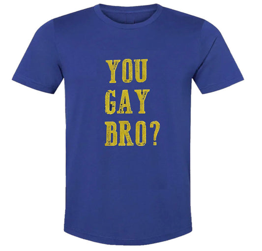 You Gay Bro? Short-Sleeve T-Shirt