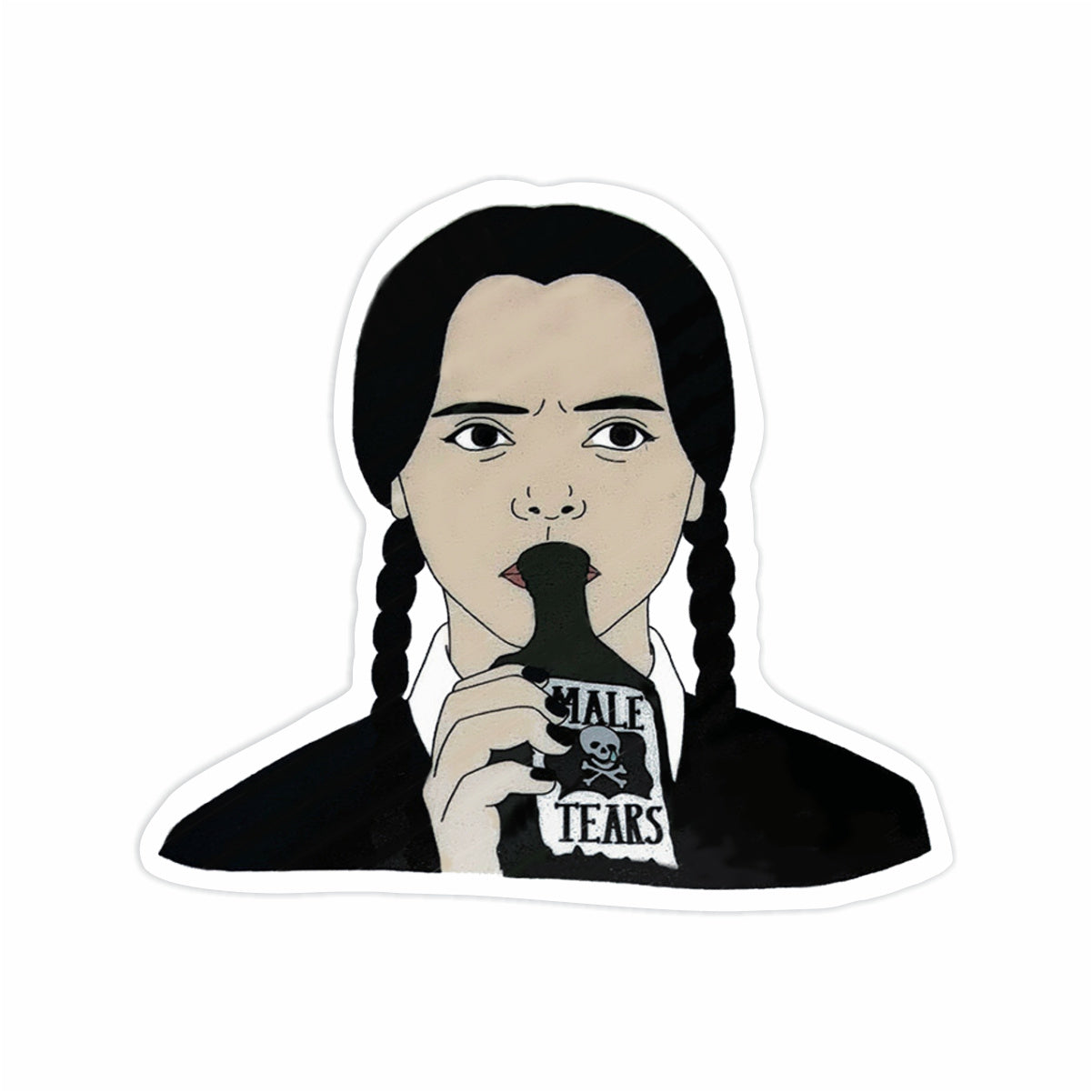 Wednesday Addams Sticker